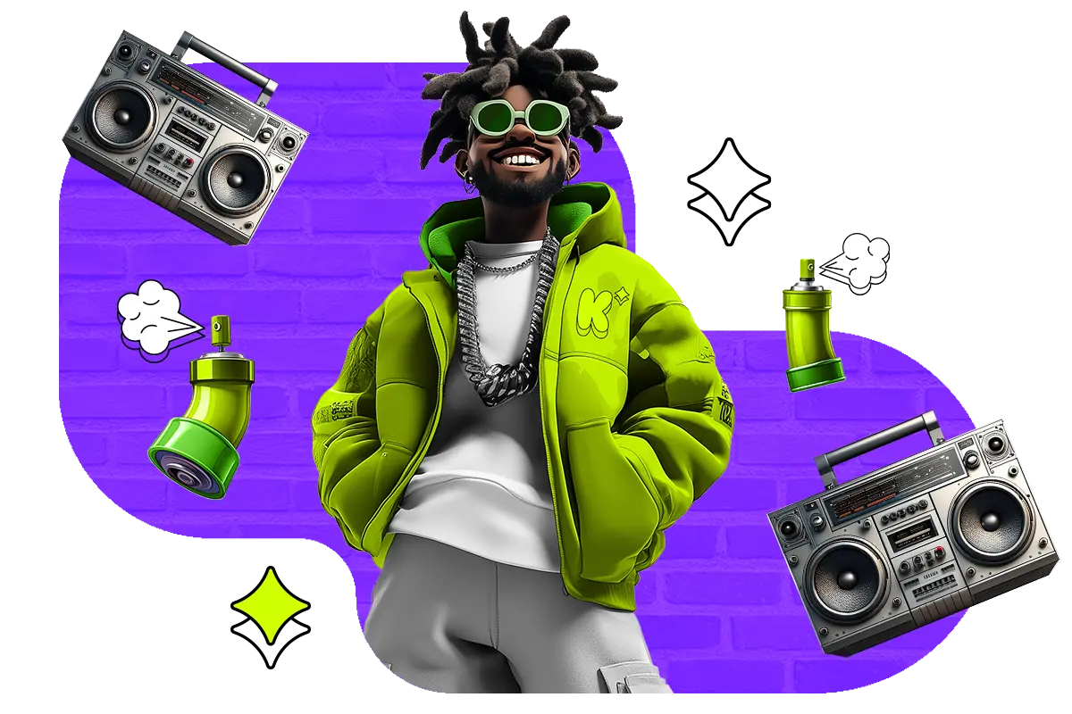 Promotional graphic